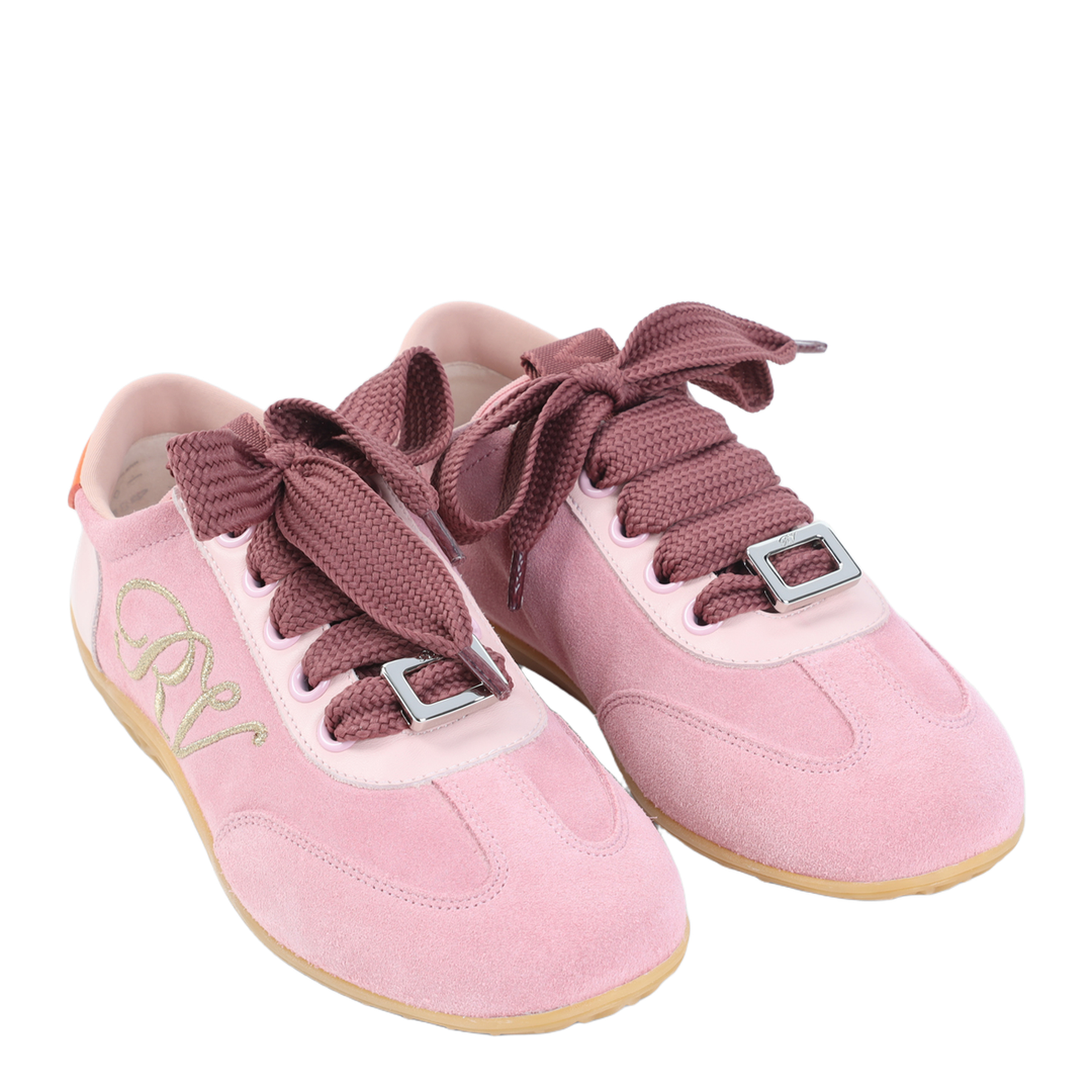 MAYFEYR - Roger Vivier - Pink Low Top Sneakers - RVW79342800IRA