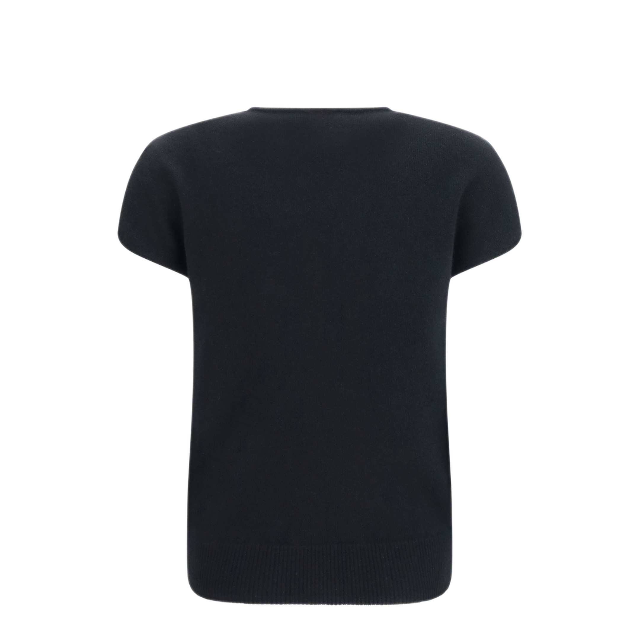 MAYFEYR - Balmain - Sleeveless Wool And Cashmere Sweater - HF1ALB45KI870PA