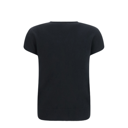 MAYFEYR - Balmain - Sleeveless Wool And Cashmere Sweater - HF1ALB45KI870PA