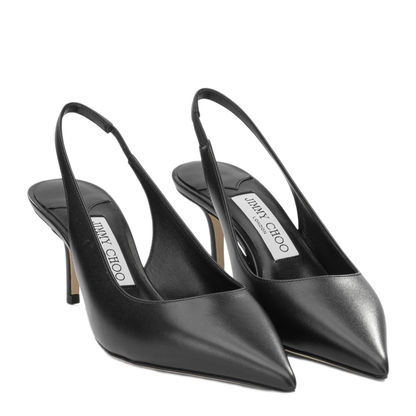 MAYFEYR - Jimmy Choo - "Love 65Mm" Slinkgback - LOVESB65CLFBLACK