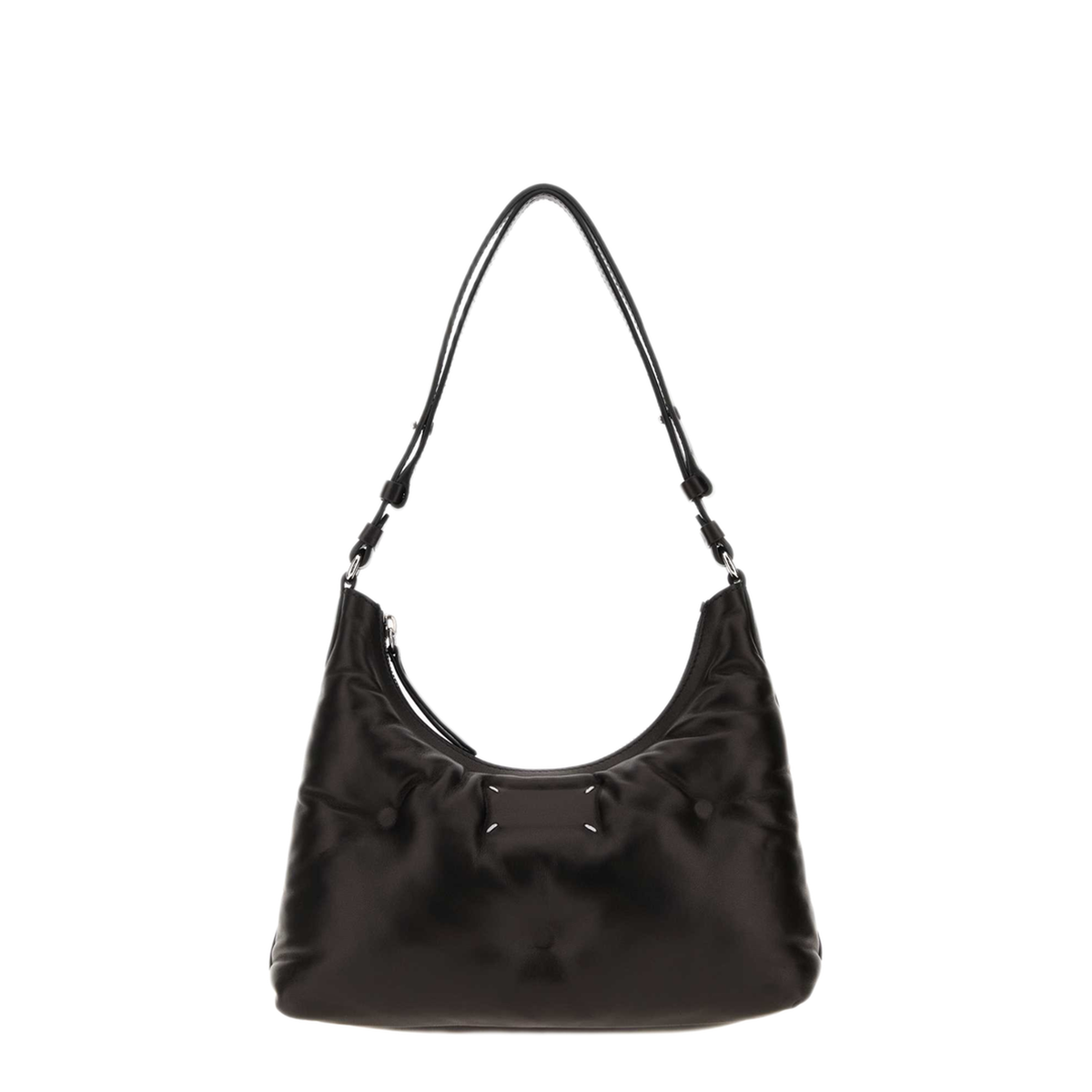 Glam Slam Small Lambskin Shoulder Bag - Black