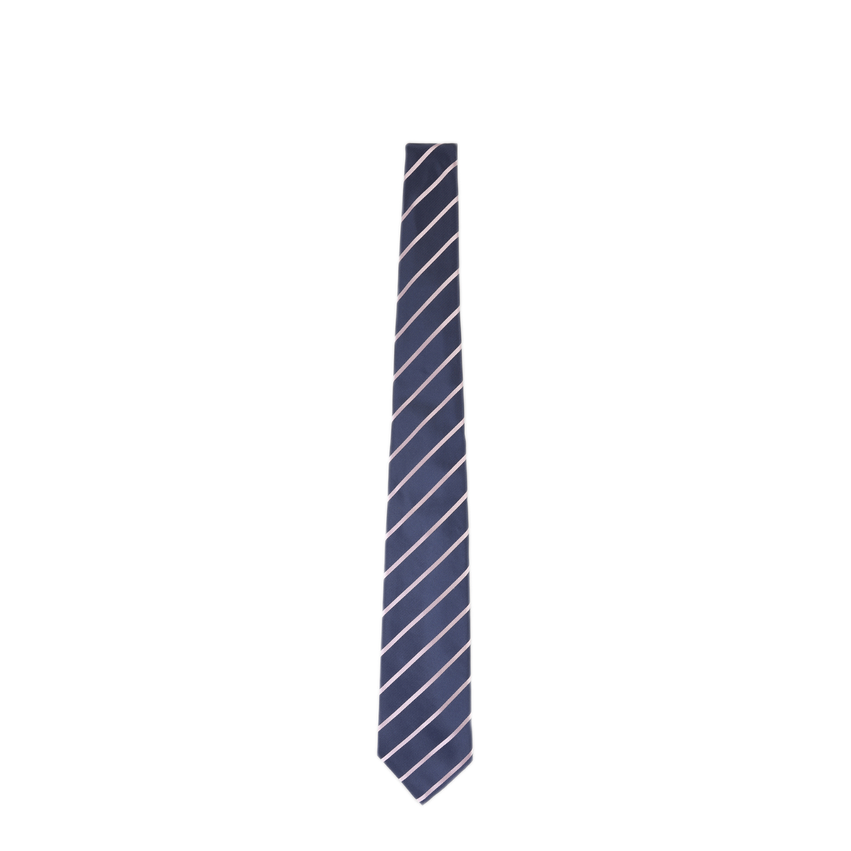 MAYFEYR - Kiton - Silk Tie With Pink Stripes - UCRVKGC01M2907000MULTI