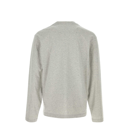 Grey Cotton T-Shirt Set