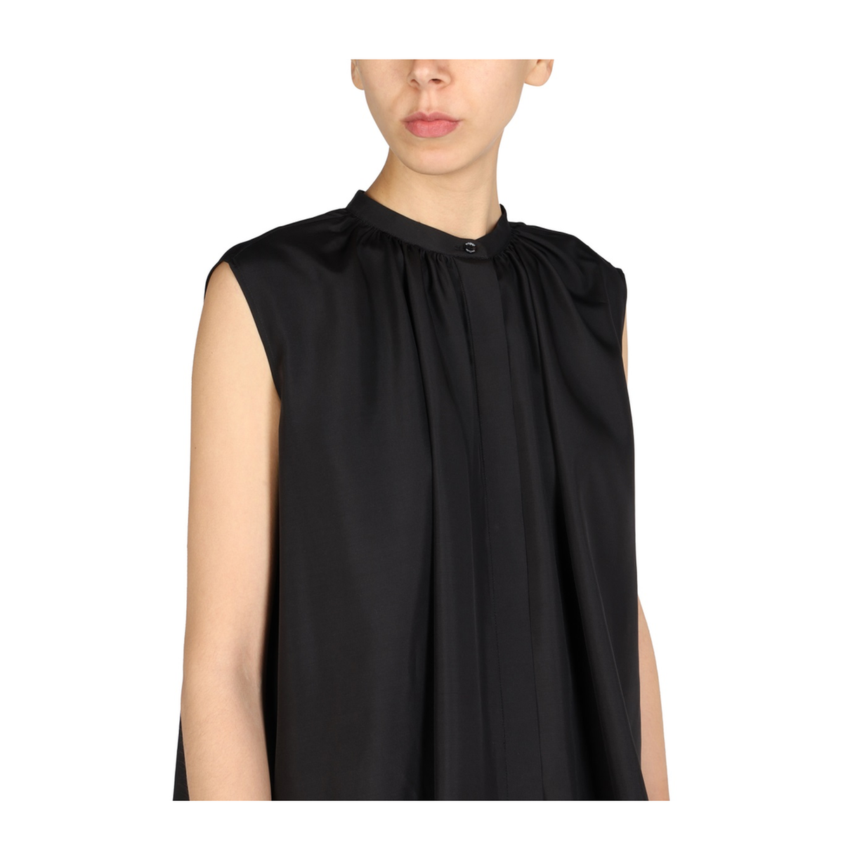MAYFEYR - Alexander Mcqueen - Blusa In Seta - 696462QBAB21000