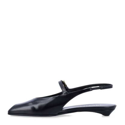 MAYFEYR - Prada - Leather Slingback Ballerinas - 1F828NF015055