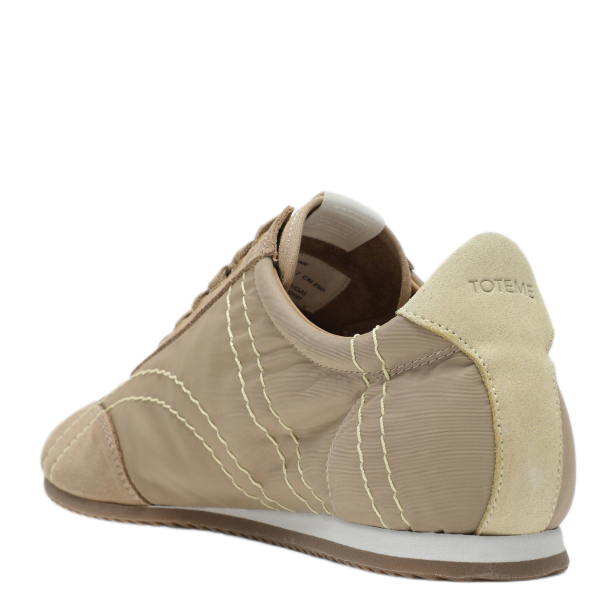 MAYFEYR - Toteme - Flex Sneakers In Desert - 263-WAS0357FB0137431