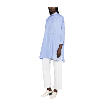 Clear Blue Multi-Way Stripe Shirt