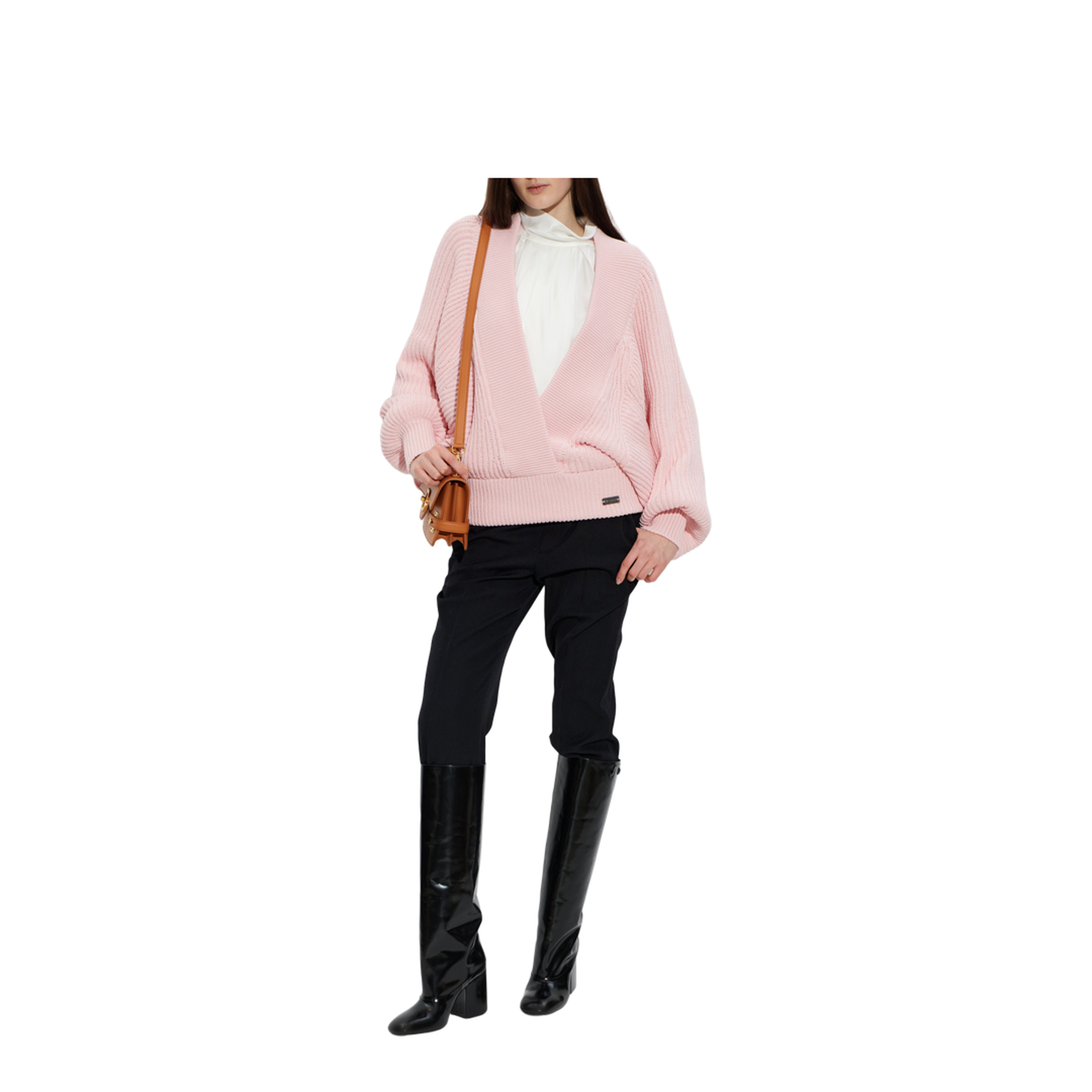 Women's Loose Fit Sweater Pink