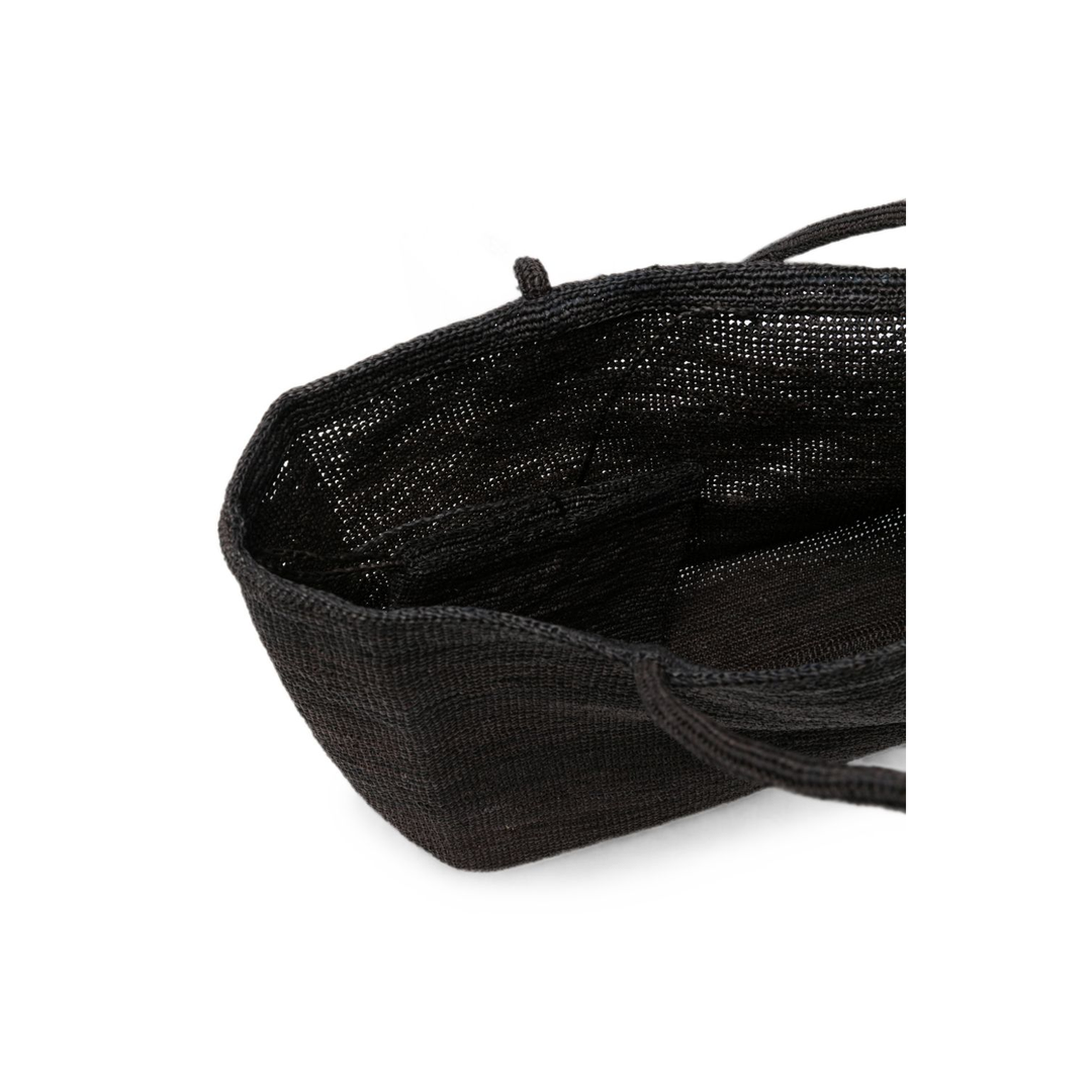 MAYFEYR - Sophie Digard - Dark Grey Woven Design Tote Bag - S246/MONO/CRUF/RFUMO