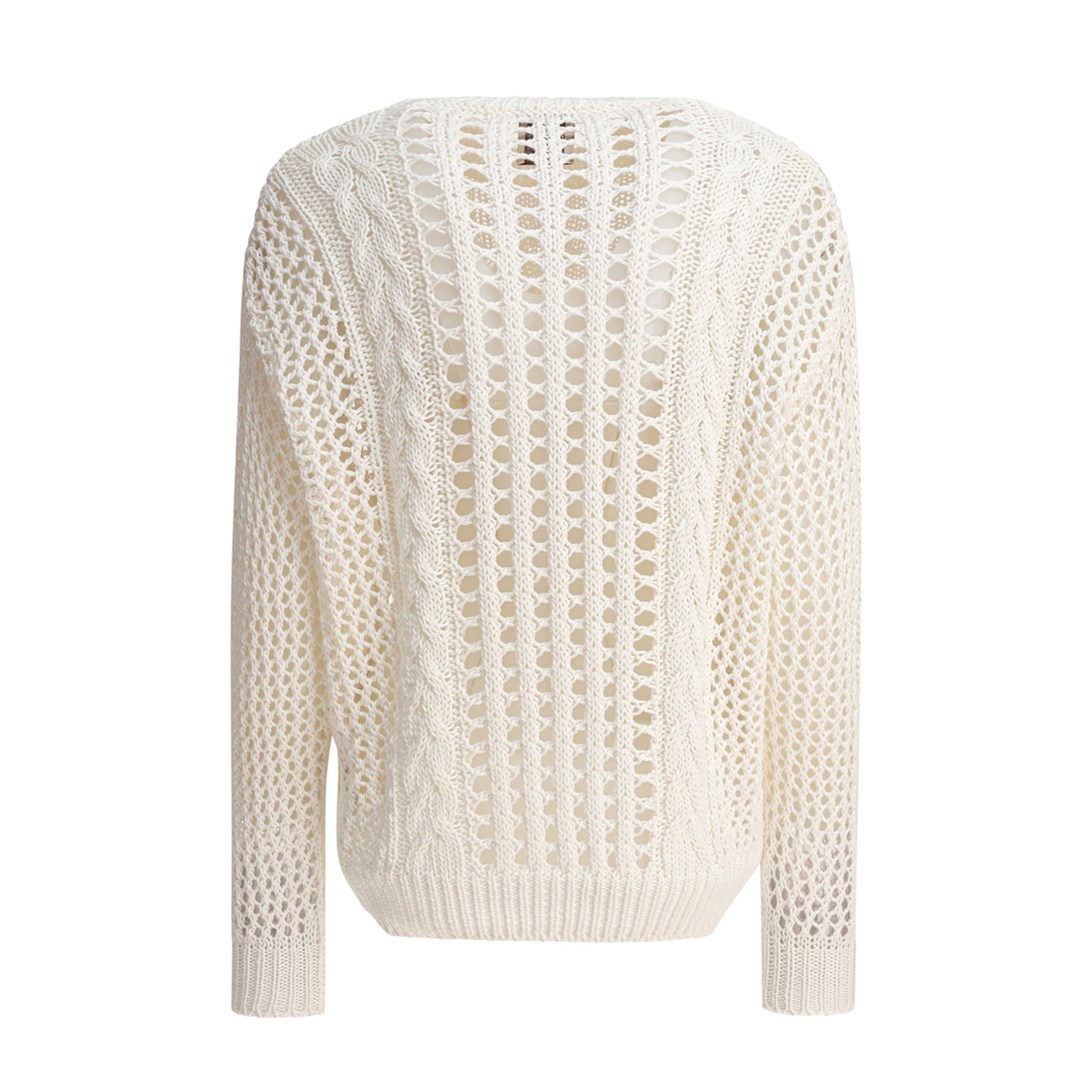 MAYFEYR - Rakkì - Summer Breathless Crewneck Sweater - SUMMERBREATHLESSBIANCOLATTE