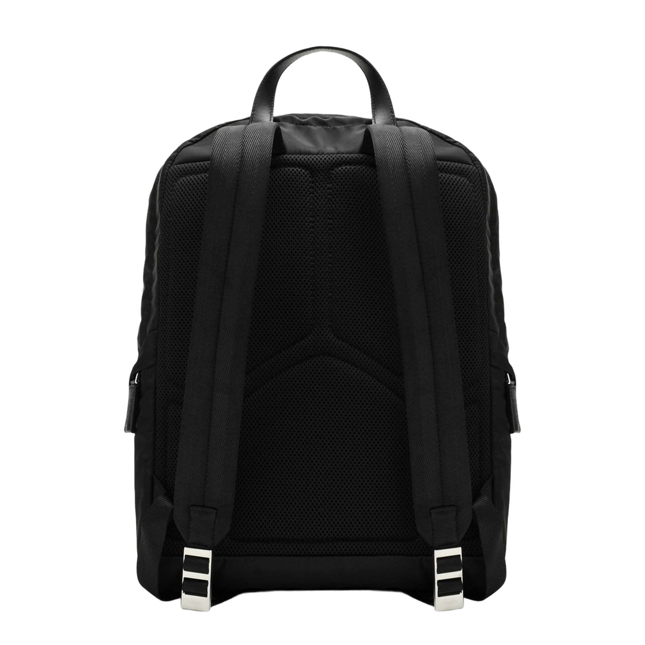 Black Re-Nylon Backpack