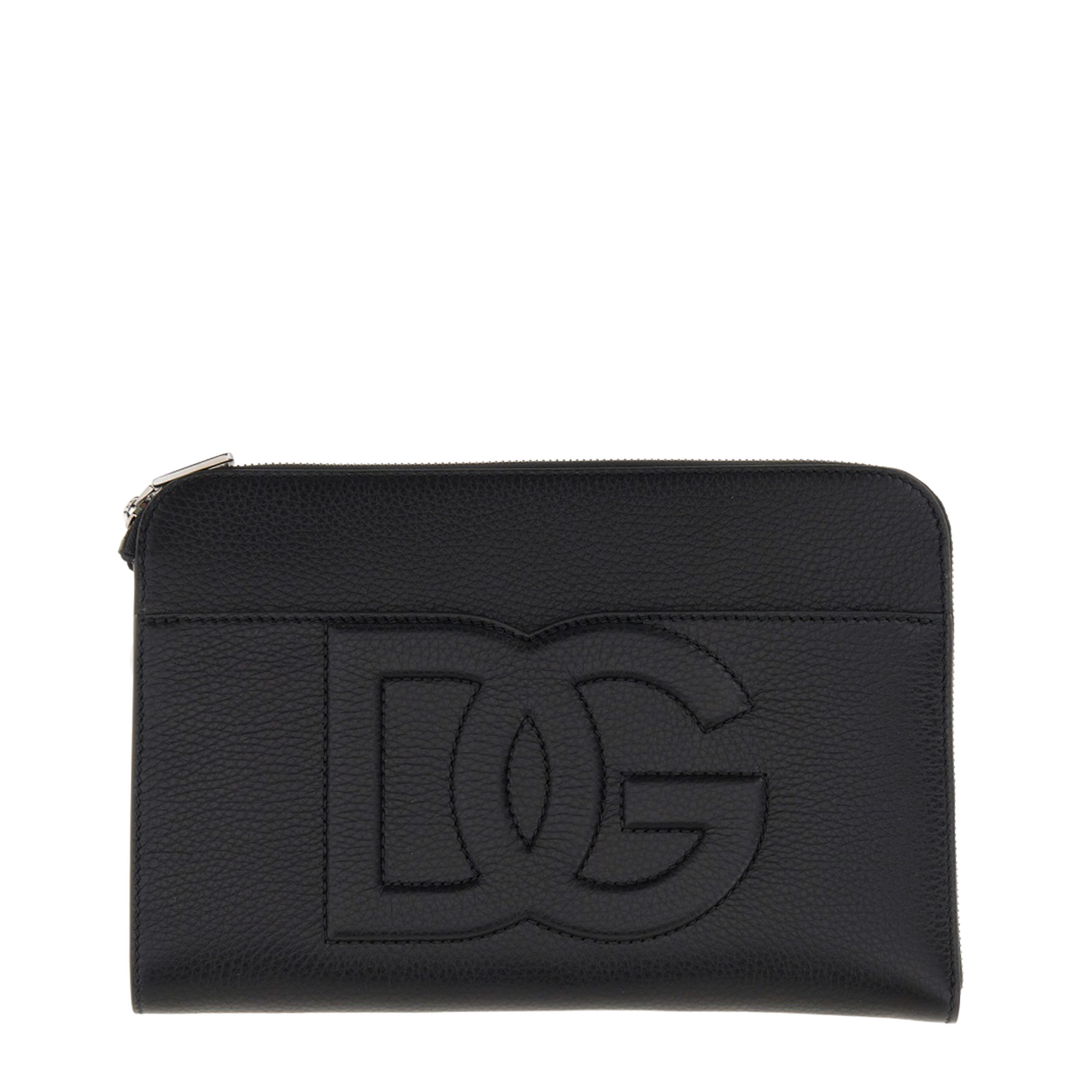 Embossed Leather Media Pouch