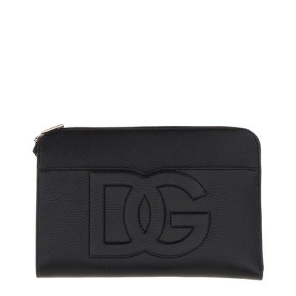 Embossed Leather Media Pouch