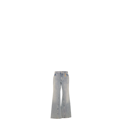Mid Blue Vintage Wash Bootcut Jeans