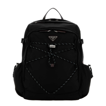 Black Canvas Backpack