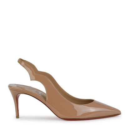 Hot Chick Sling 70 Blush Patent Calf Leather