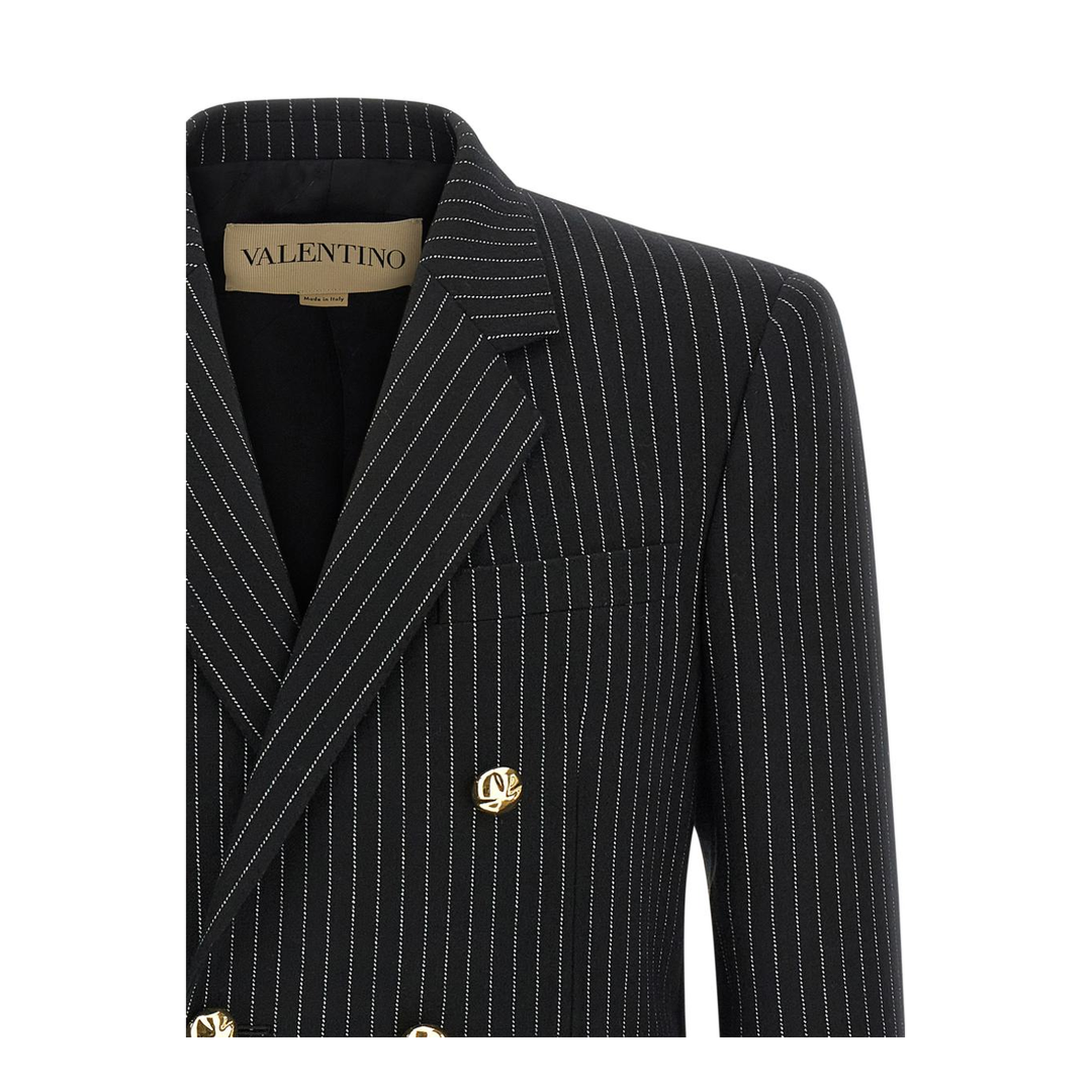 Stripes Blazer Black