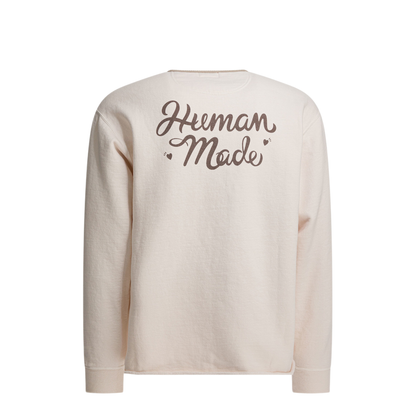 MAYFEYR - Human Made - Henley Sweatshirt - HM30CS012WHITE