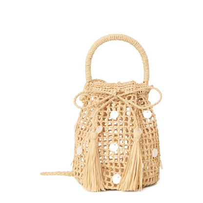 Rafia Bucket Bag