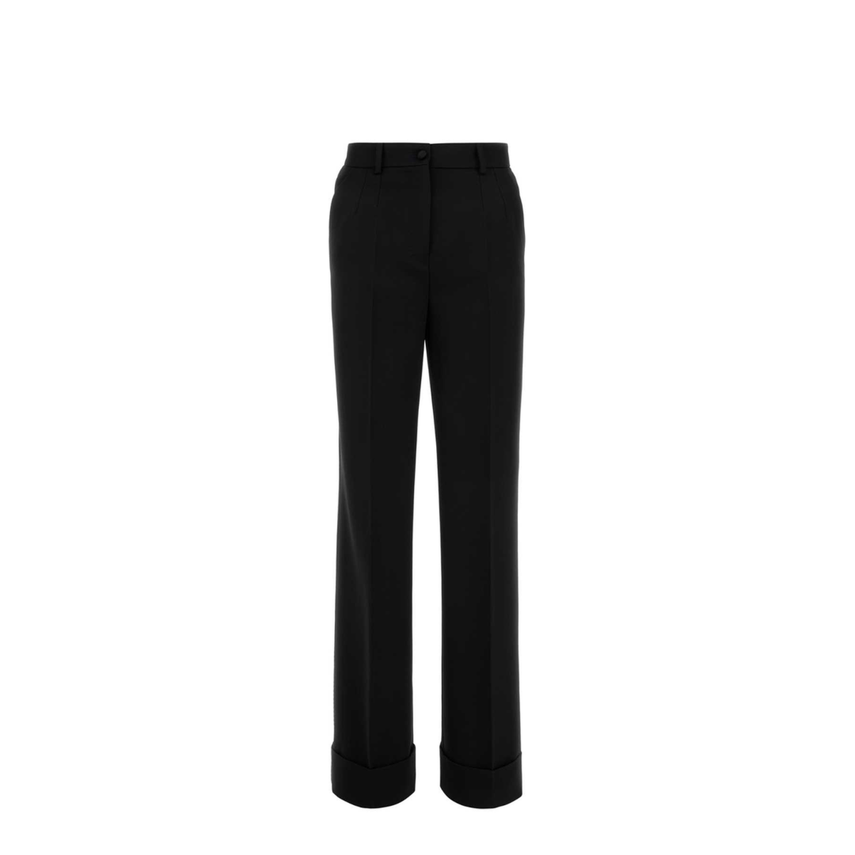 MAYFEYR - Dolce & Gabbana - Black Wool Pants - FTBM0TFU21EN0000