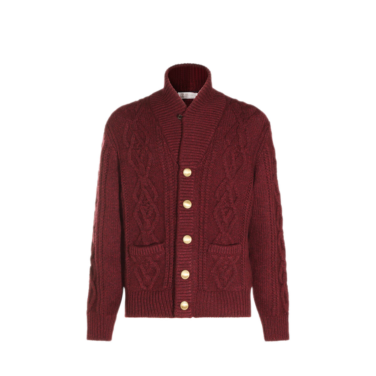 Cable Knit Cashmere Cardigan