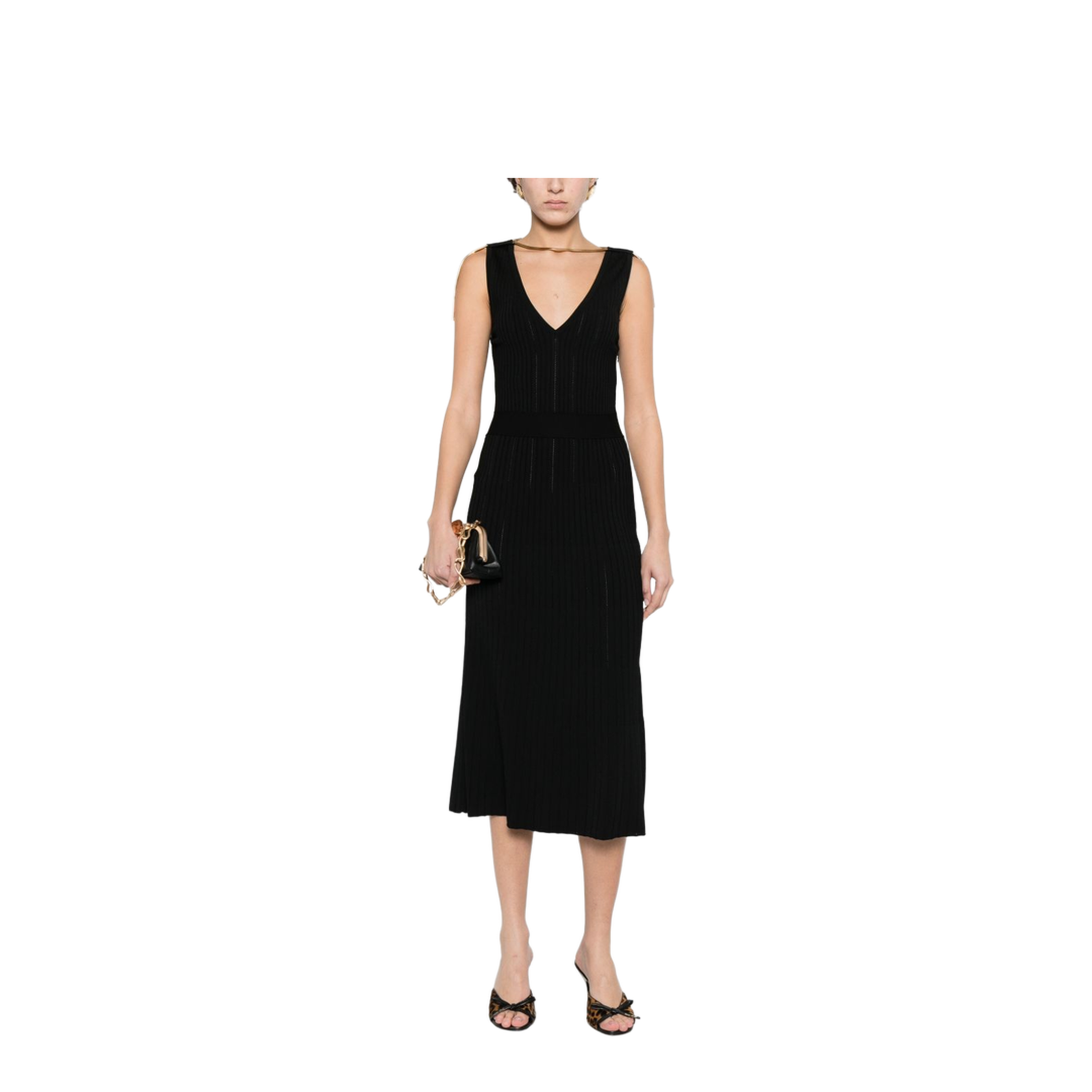 MAYFEYR - Elisabetta Franchi - Dresses Black - AM18S61E2110
