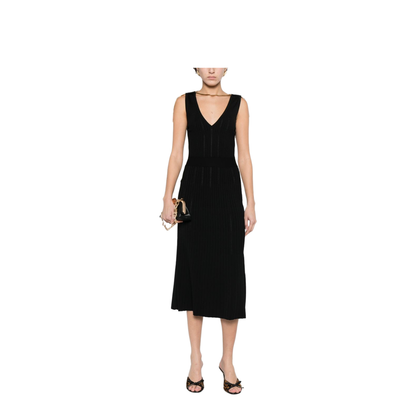 MAYFEYR - Elisabetta Franchi - Dresses Black - AM18S61E2110