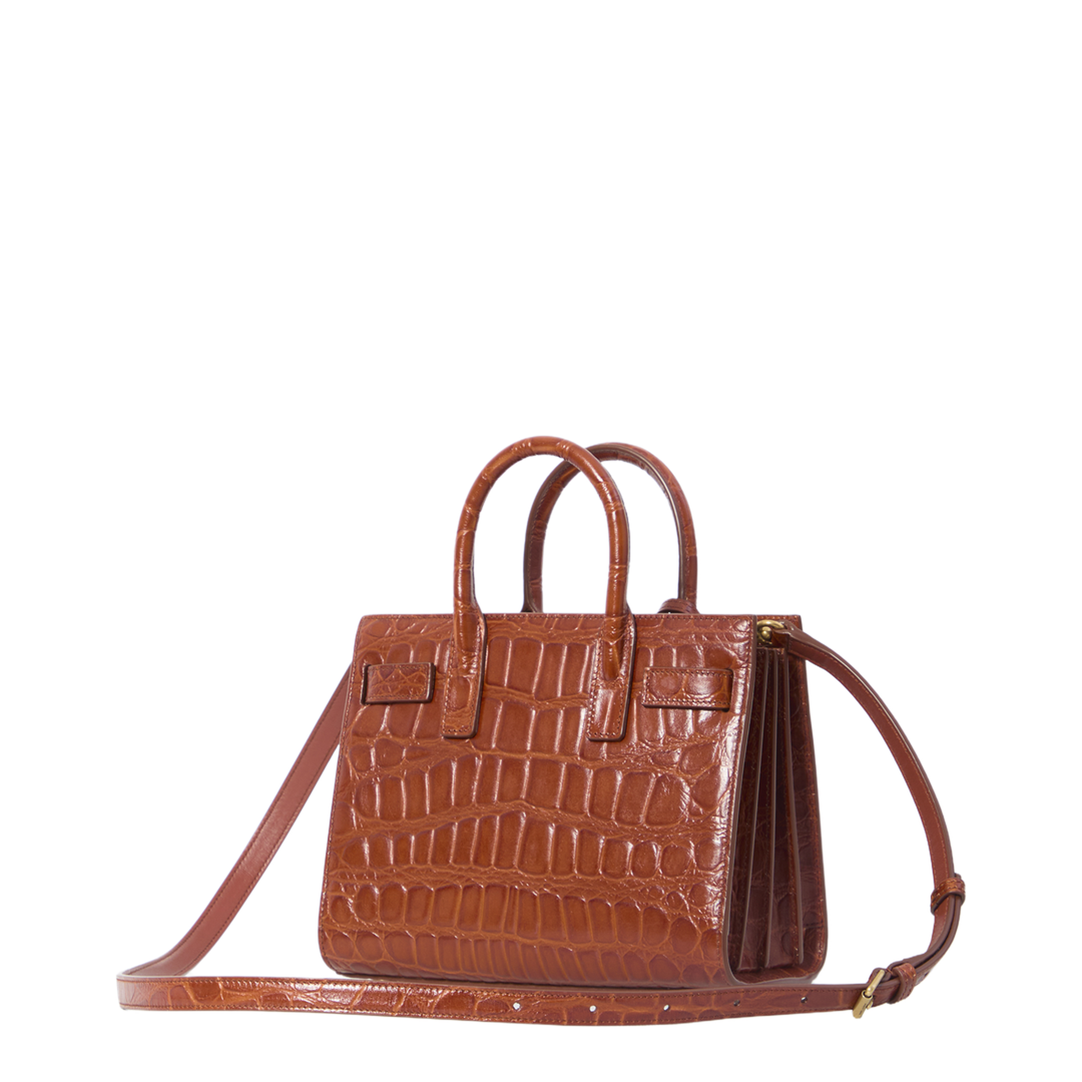 MAYFEYR - Saint Laurent - Sac De Jour Nano Crocodile Bag - 3987112US0W2547
