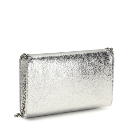 MAYFEYR - Stella Mccartney - Falabella Metallic Fabric Shoulder Bag - 581238WP0587