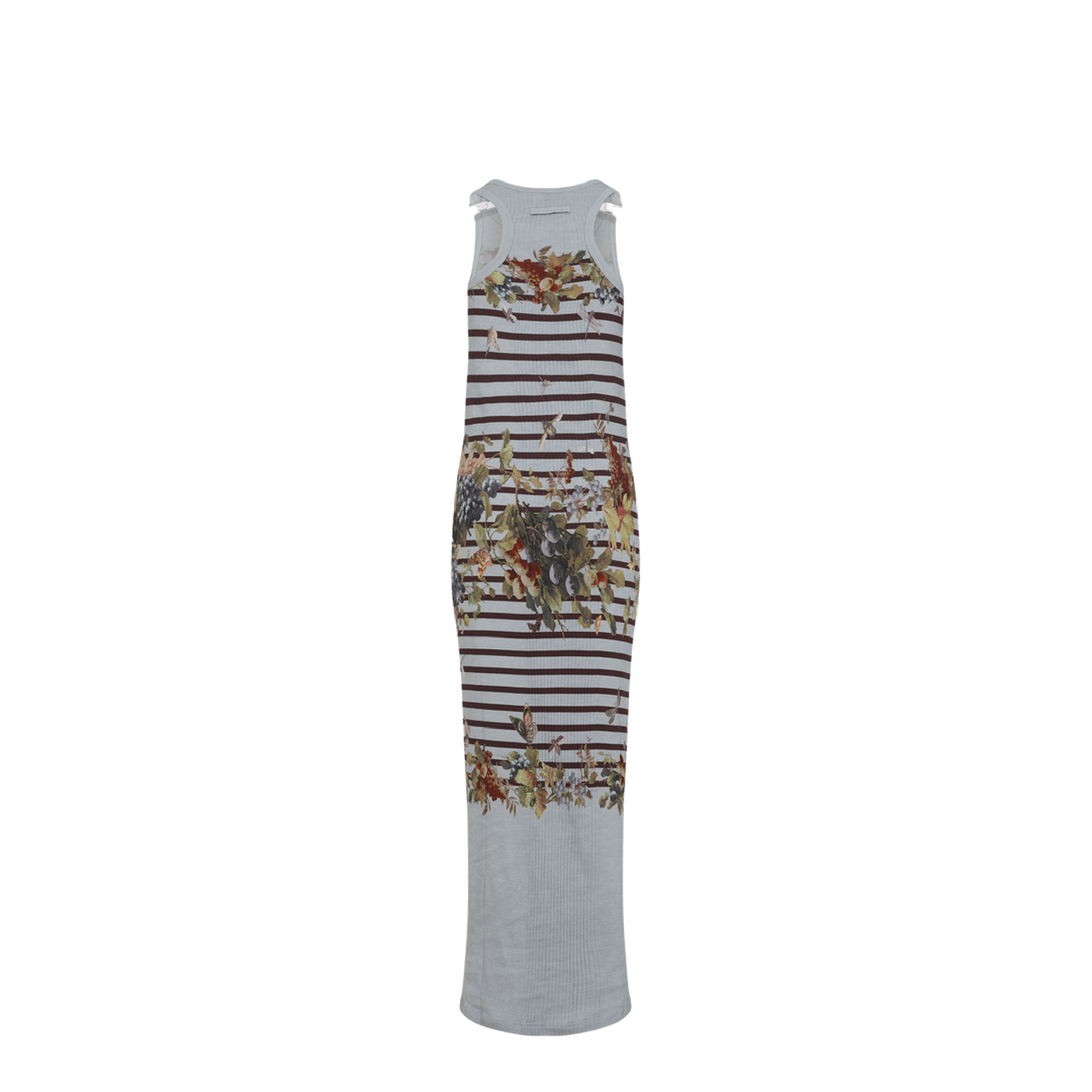 MAYFEYR - Jean Paul Gaultier - Mariniere Grape Long Dress - 2601WDR120J041P