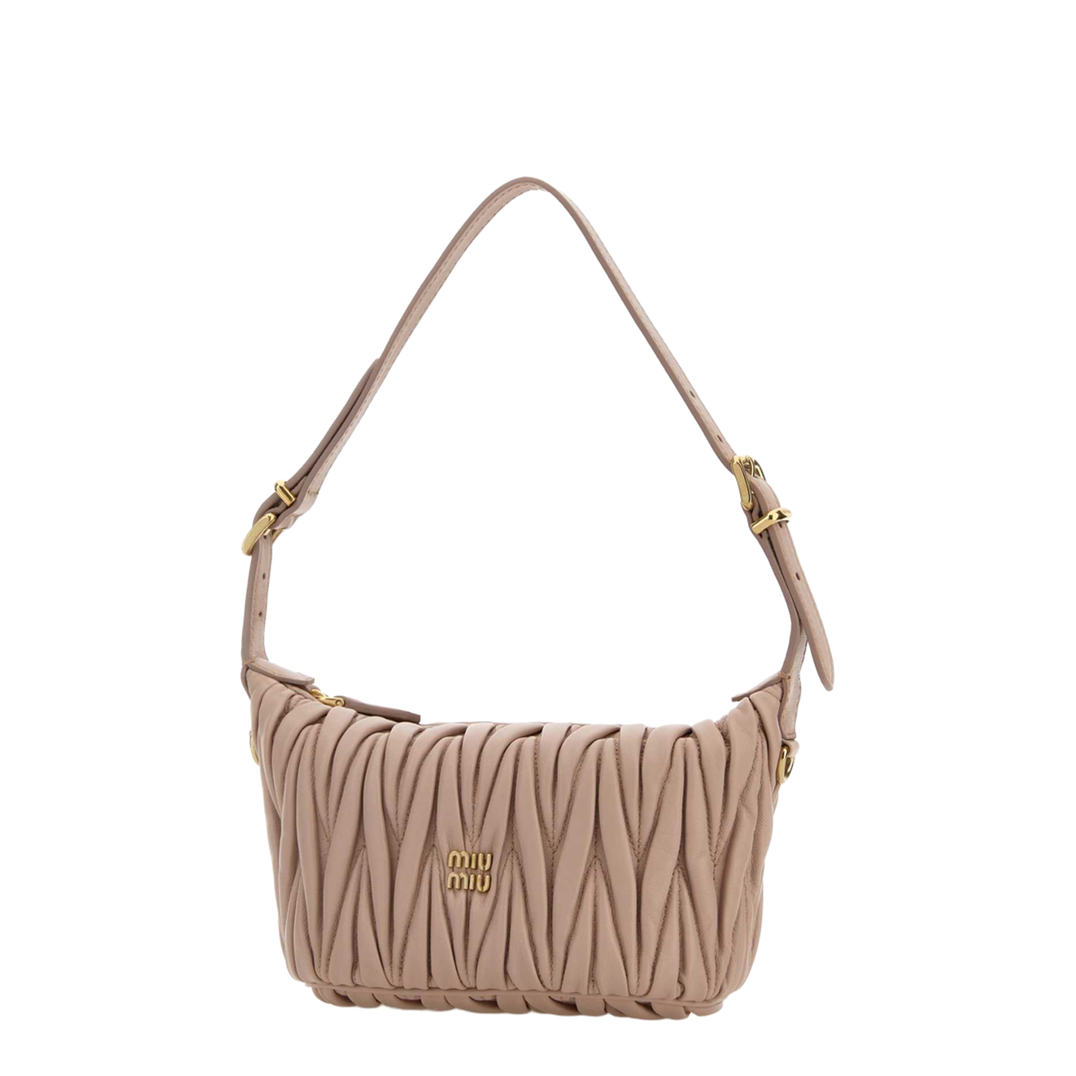 MAYFEYR - Miu Miu - Pink Leather Handbag - 5BP100AN88F0236