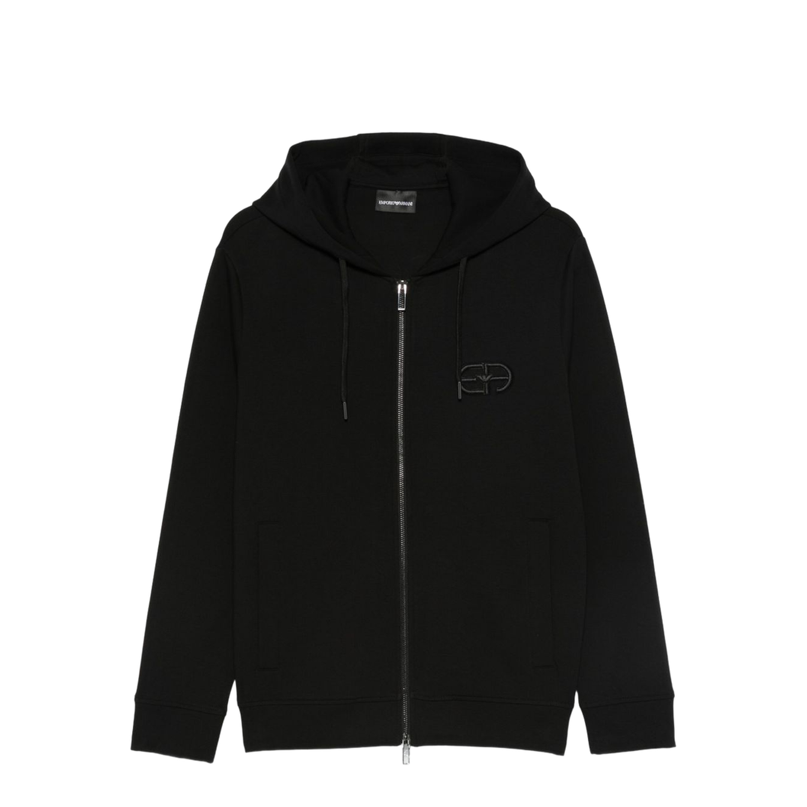 Logo Cotton Hoodie