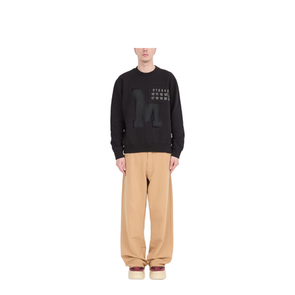 Logo Cotton Crewneck Sweatshirt