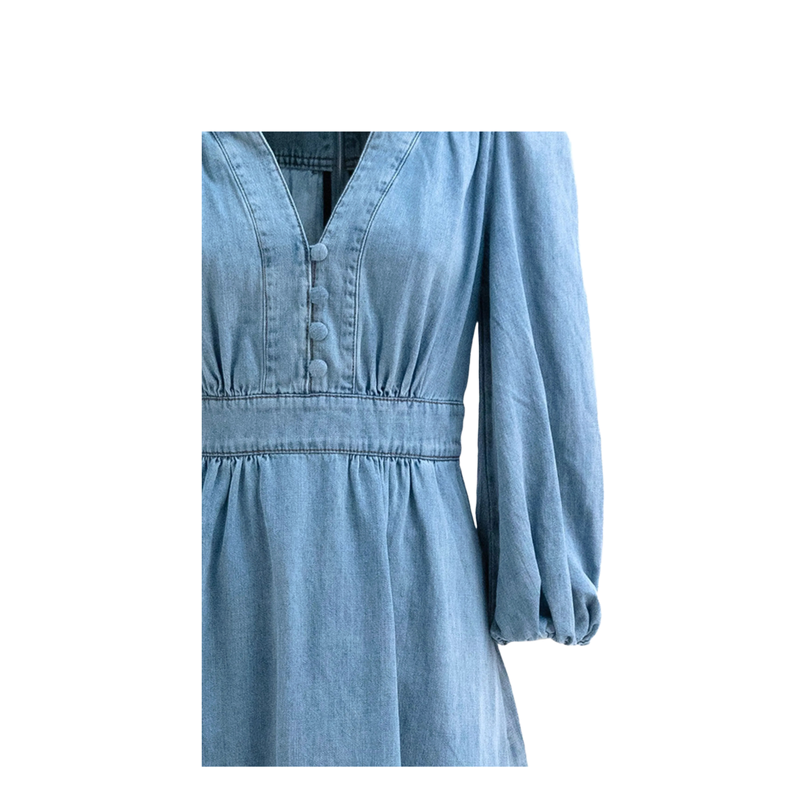 Denim Midi Dress