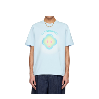 MAYFEYR - Casablanca - Airbrush Smiley Print T-Shirt - SP26JTS00109