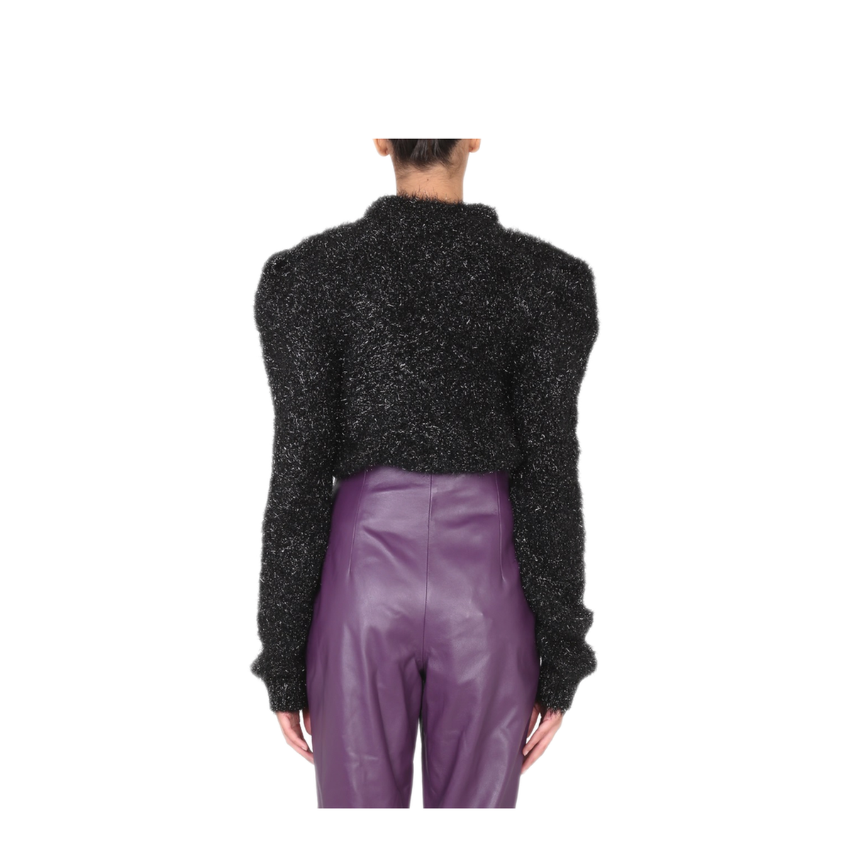 MAYFEYR - ALBERTA FERRETTI - Lurex Knit Sweater - 092851130555