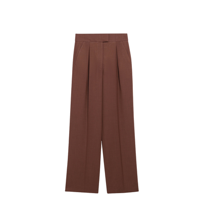 MAYFEYR - Valentino - Light Brown Wool Trousers - 9B3RB766AB31YF