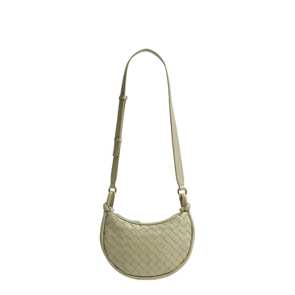Gemeli Leather Crossbody Bags - Pastel Green