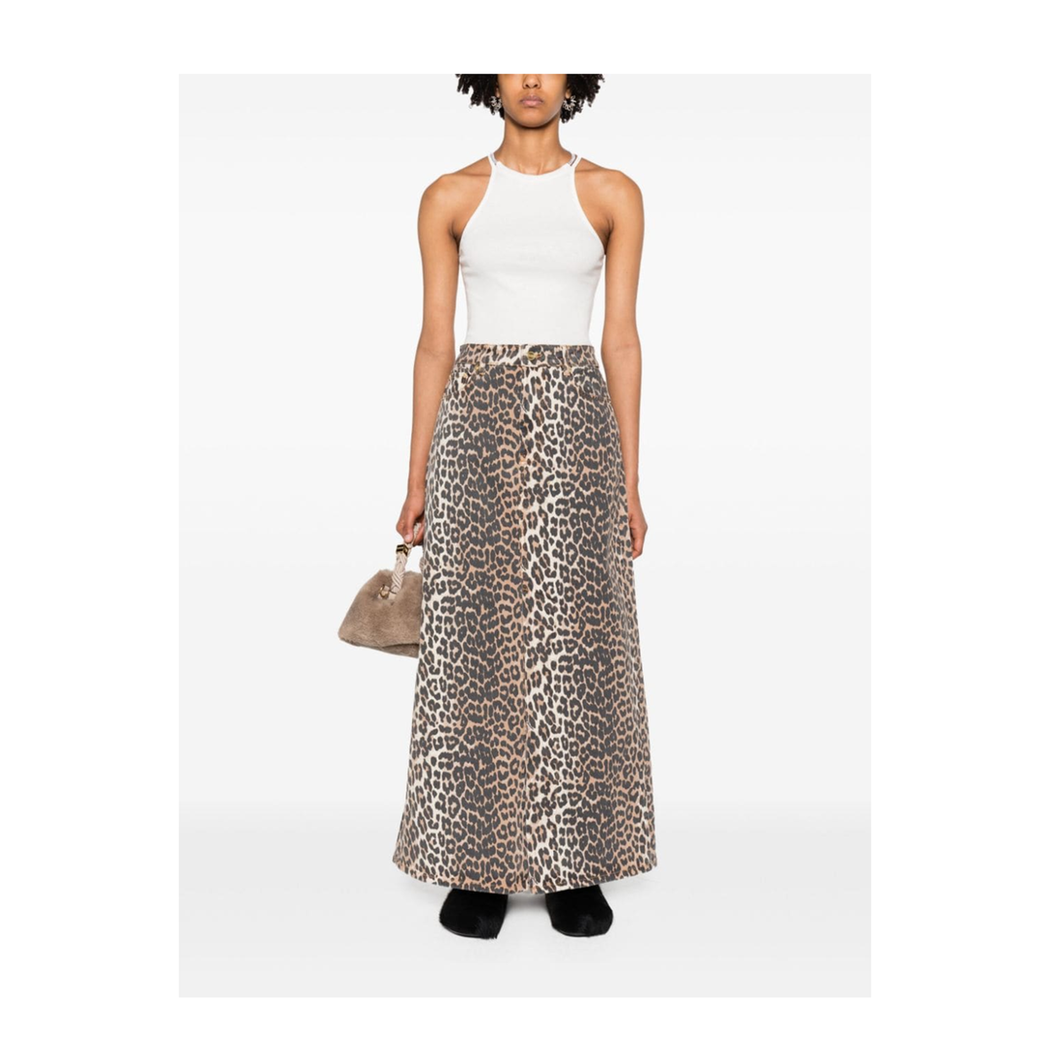 Skirt with Maxi Slit