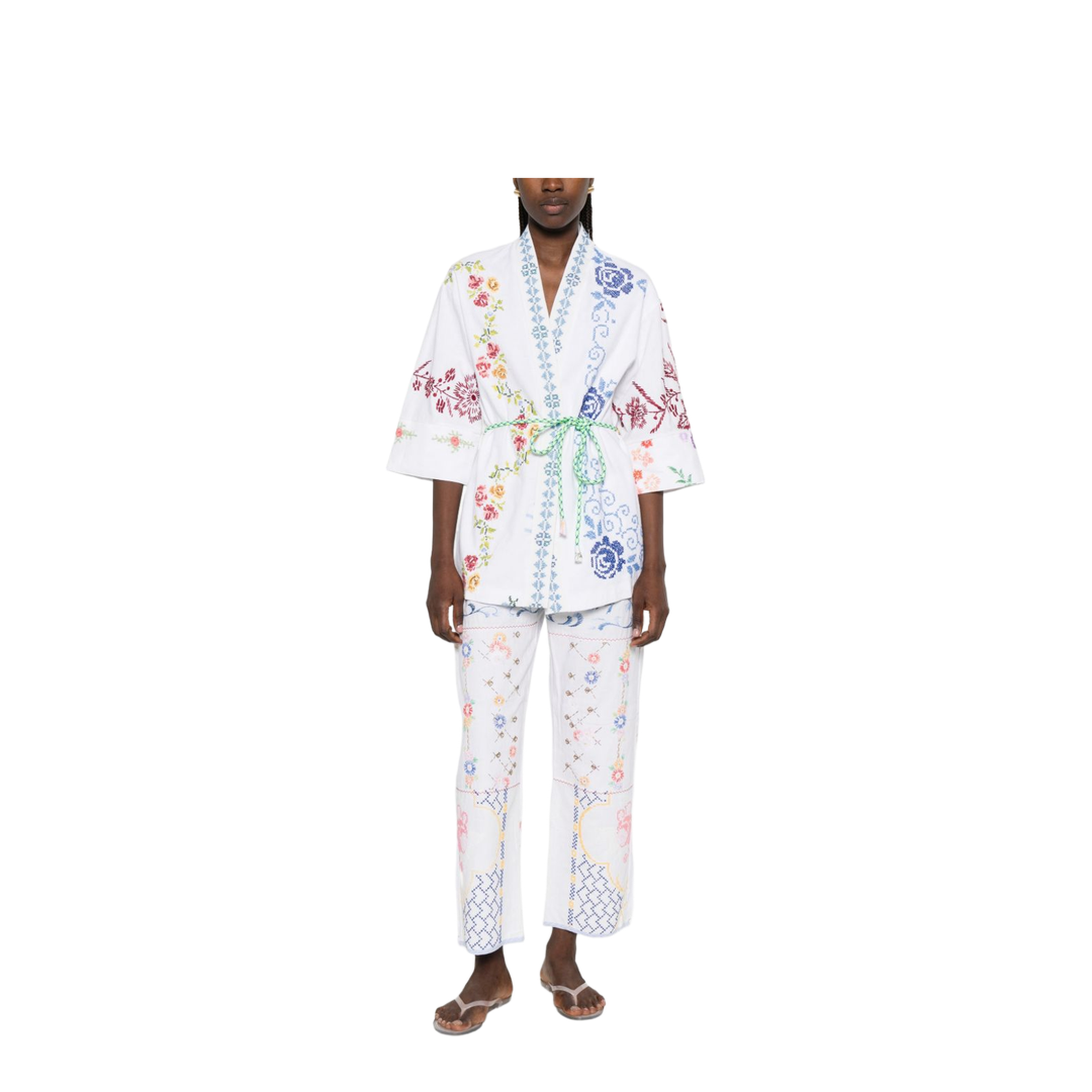 MAYFEYR - Relax Re-Lux - Trousers - LEDROEMBROIDEREDCOTTON