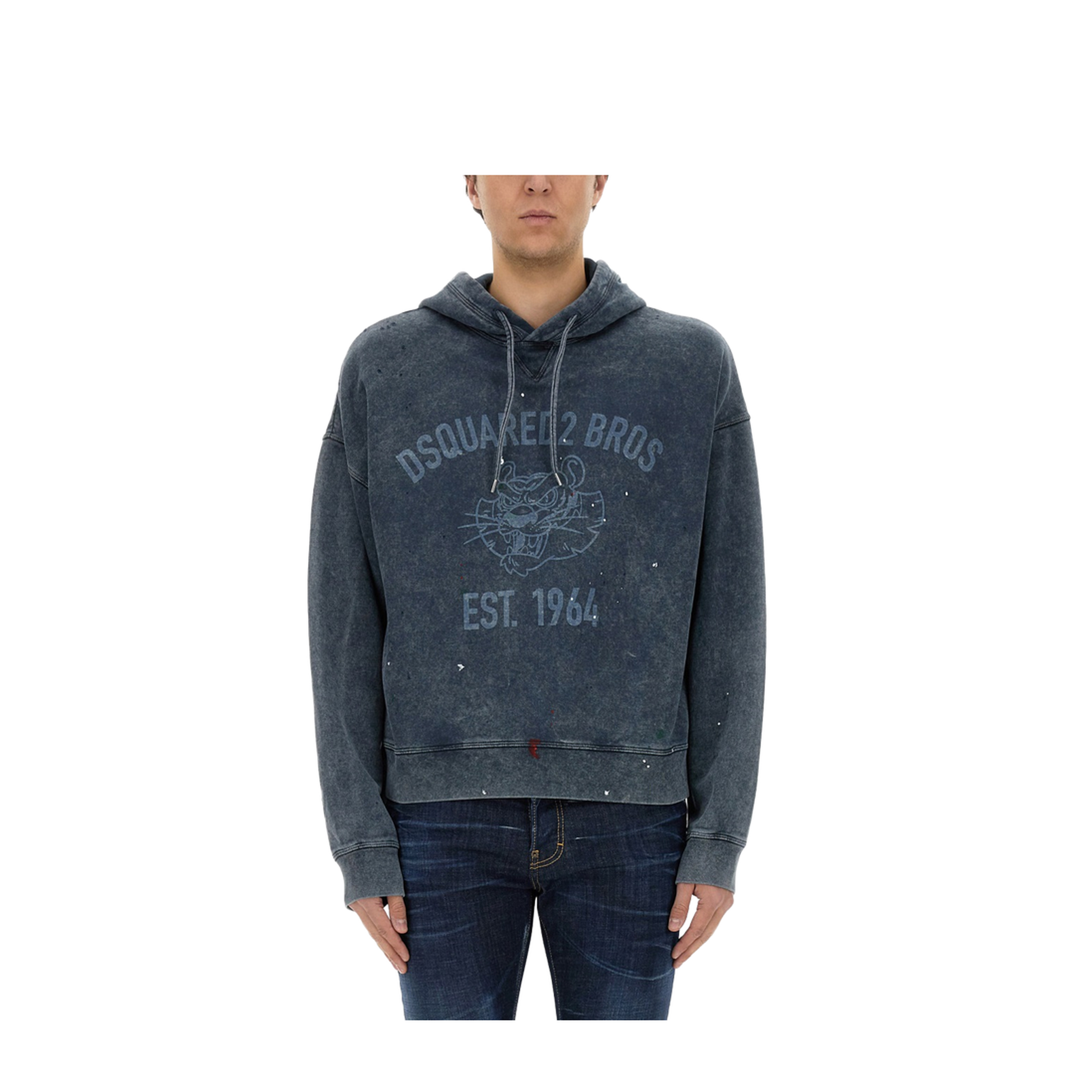 MAYFEYR - Dsquared2 - Sweatshirt With Logo Print - S74GU0848S25030524