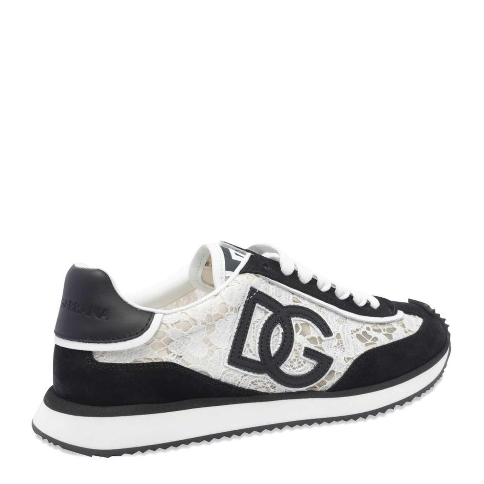 Cushion Sneakers in Calfskin and Fabric