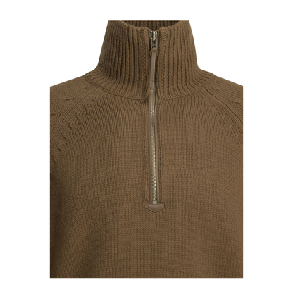 MAYFEYR - Tom Ford - Cashmere Wool Blend Half Zip Sweater - KFL017YMW167EBN