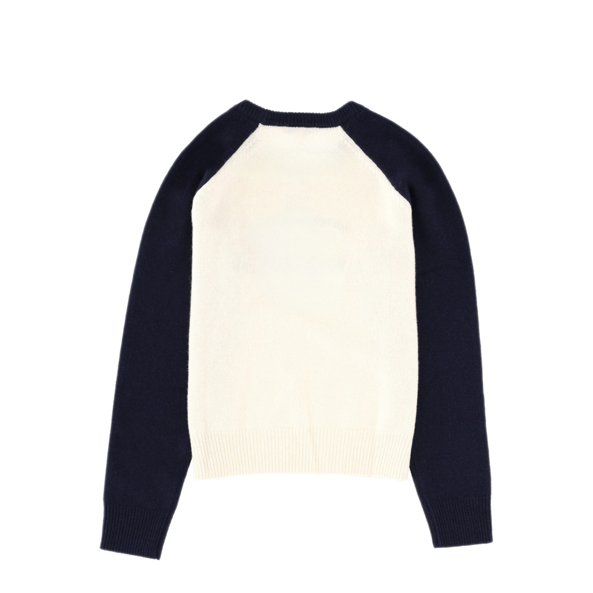 MAYFEYR - SPORTY&RICH - Jersey With Logo - WS07561412WH63ECRUDARKNAVY