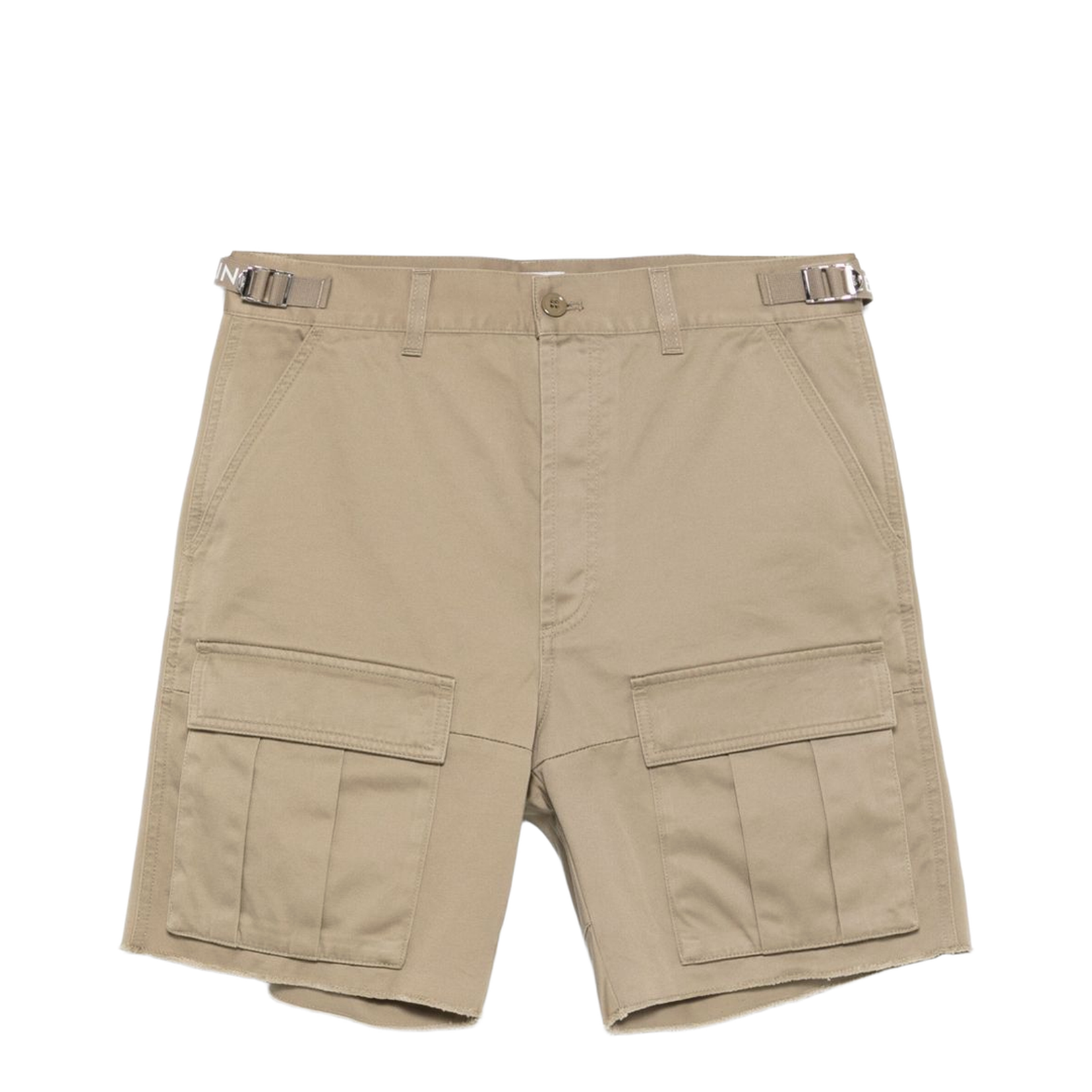 Beige cargo shorts
