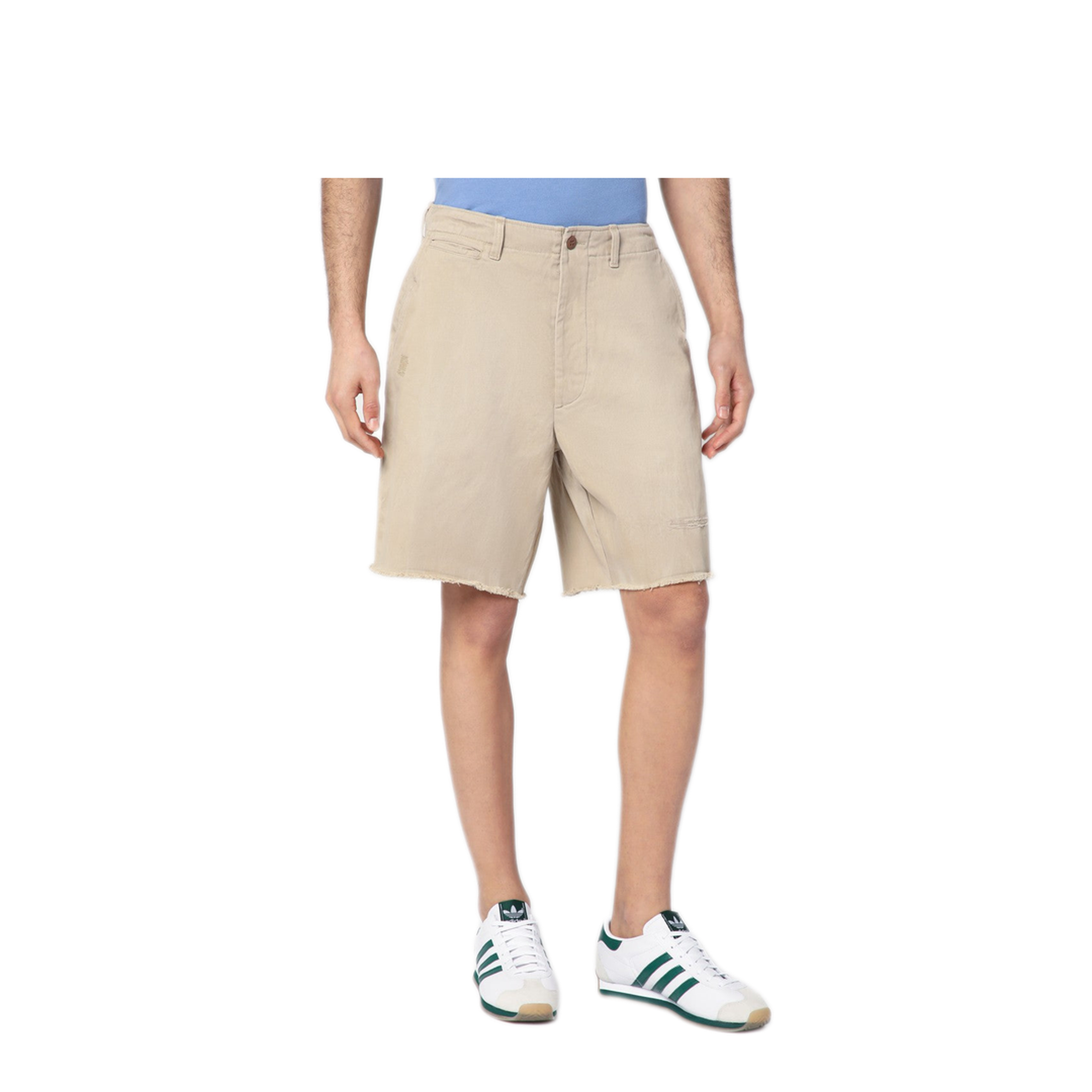 MAYFEYR - Polo Ralph Lauren - Beige Cotton Big Fit Shorts - 710963965001COCT