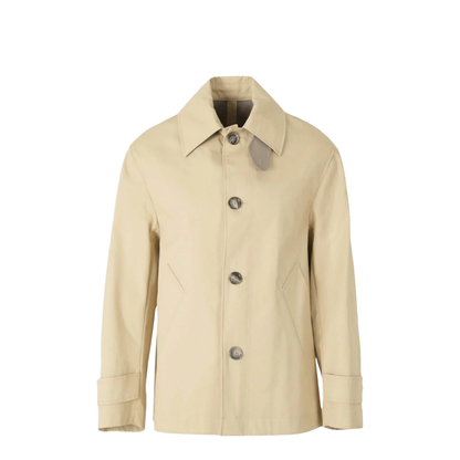 Technical Buttoned Trench Coat