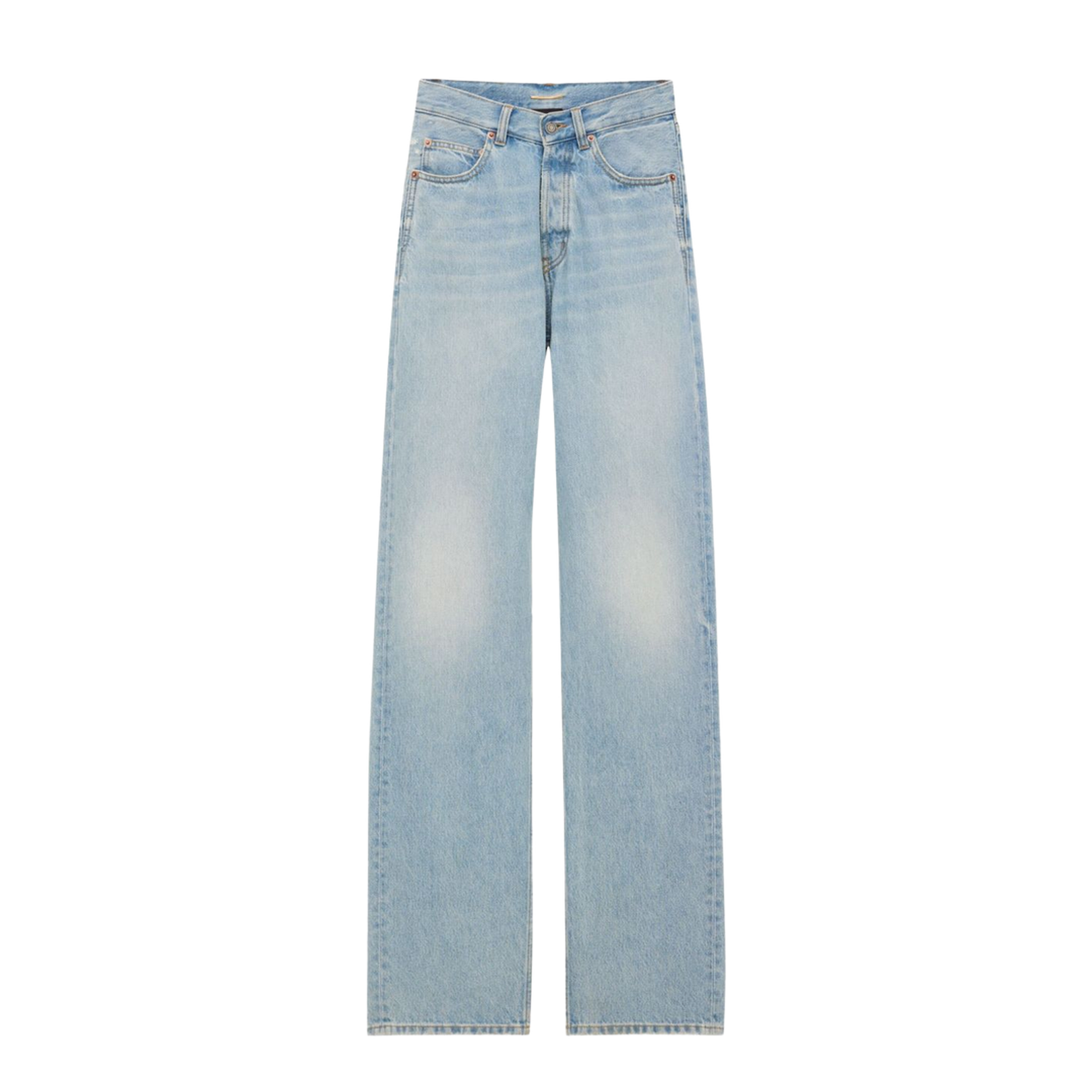 Light Blue Denim Baggy Jeans
