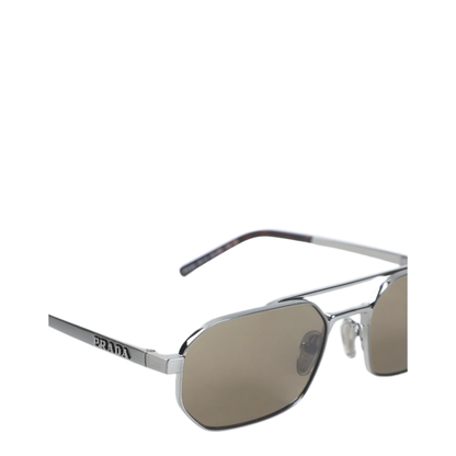 MAYFEYR - PRADA EYEWEAR - Silver Gun Metal Sunglasses - 0PRD53S23J90F