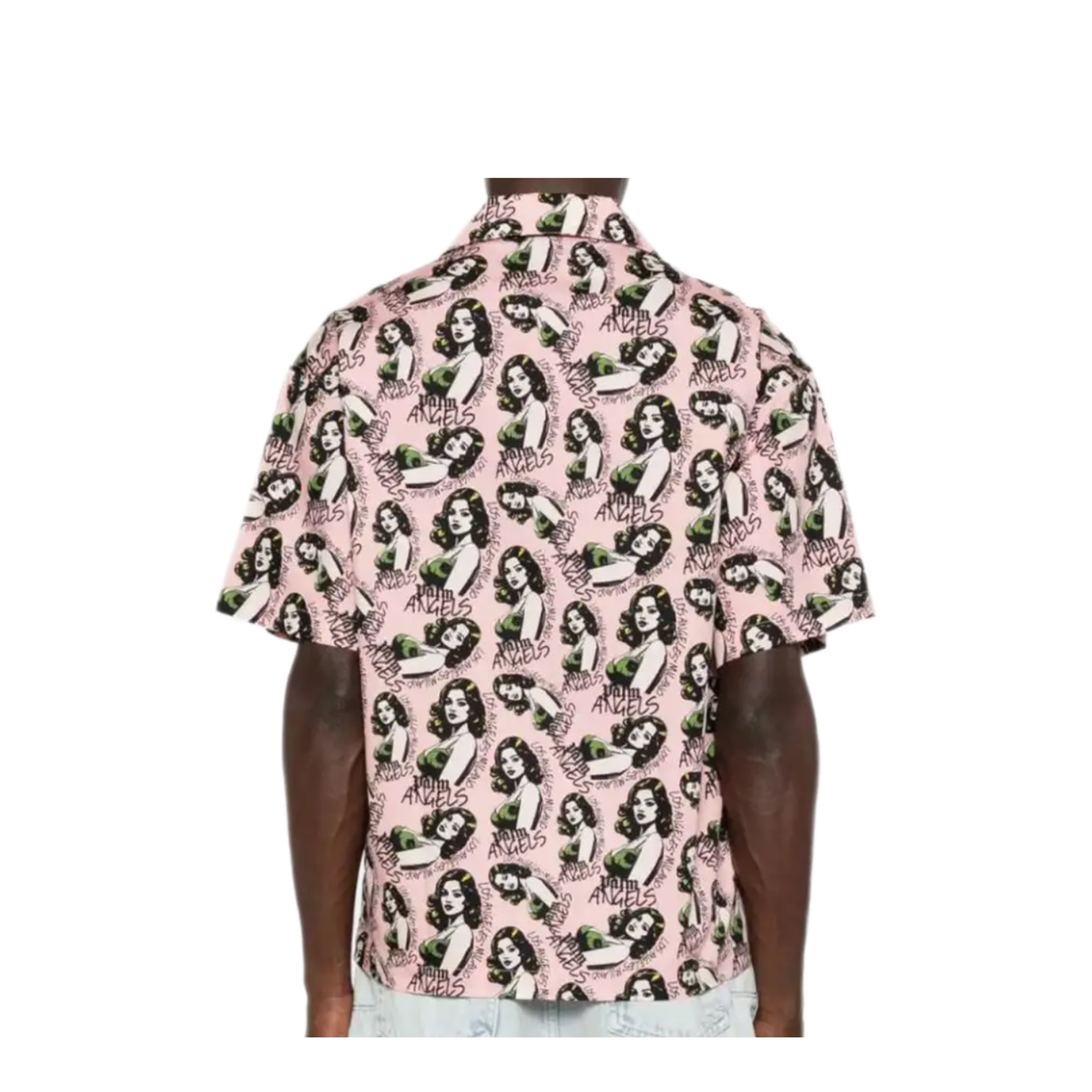 MAYFEYR - Palm Angels - Pinup Allover Loose Bowling Shirt - PMGG00DS26FAB0013084